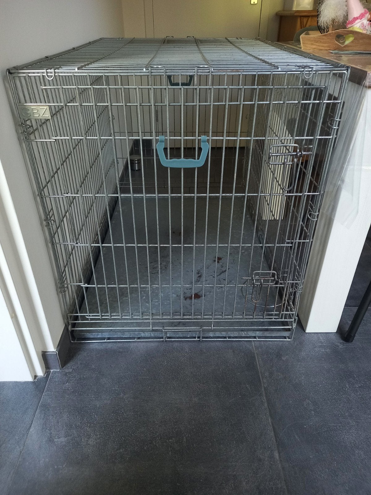 Honden bench groot, Dieren en Toebehoren, Ophalen, Gebruikt