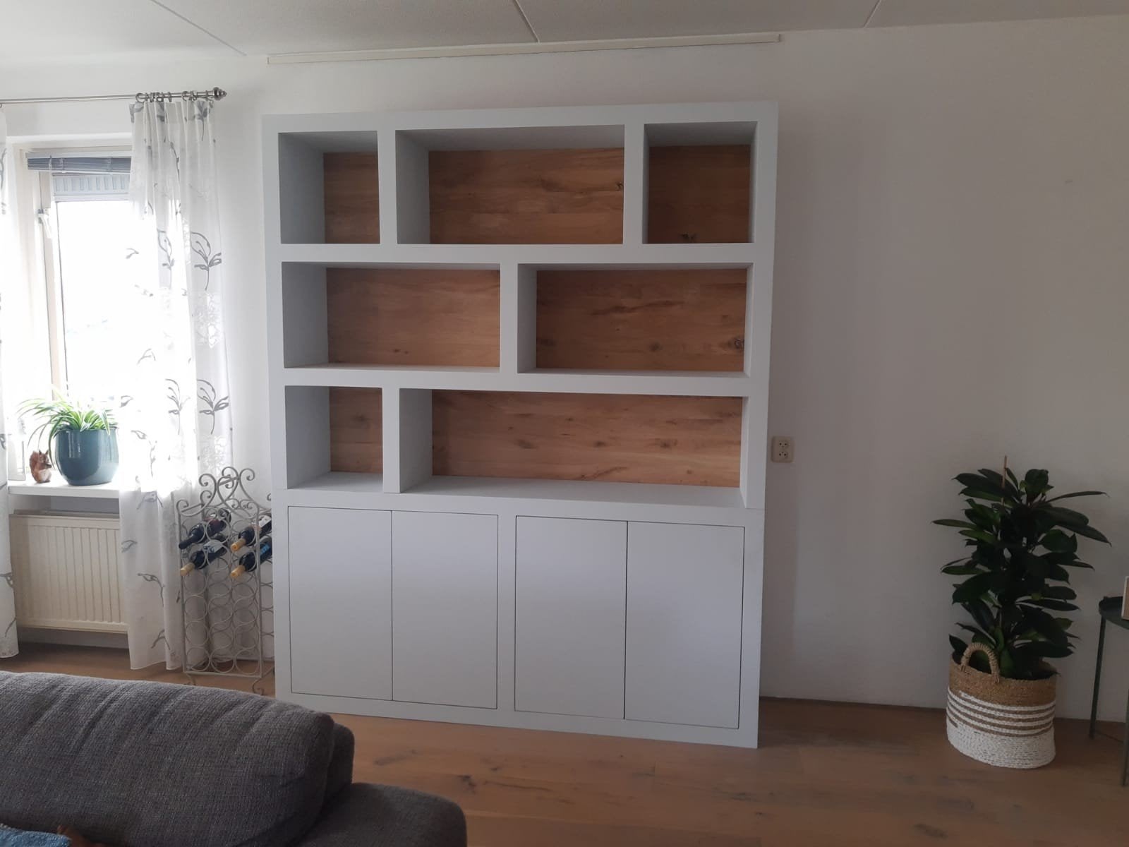 vakkenkast met onderkast, 200 cm of meer, 150 tot 200 cm, Nieuw, Ophalen of Verzenden
