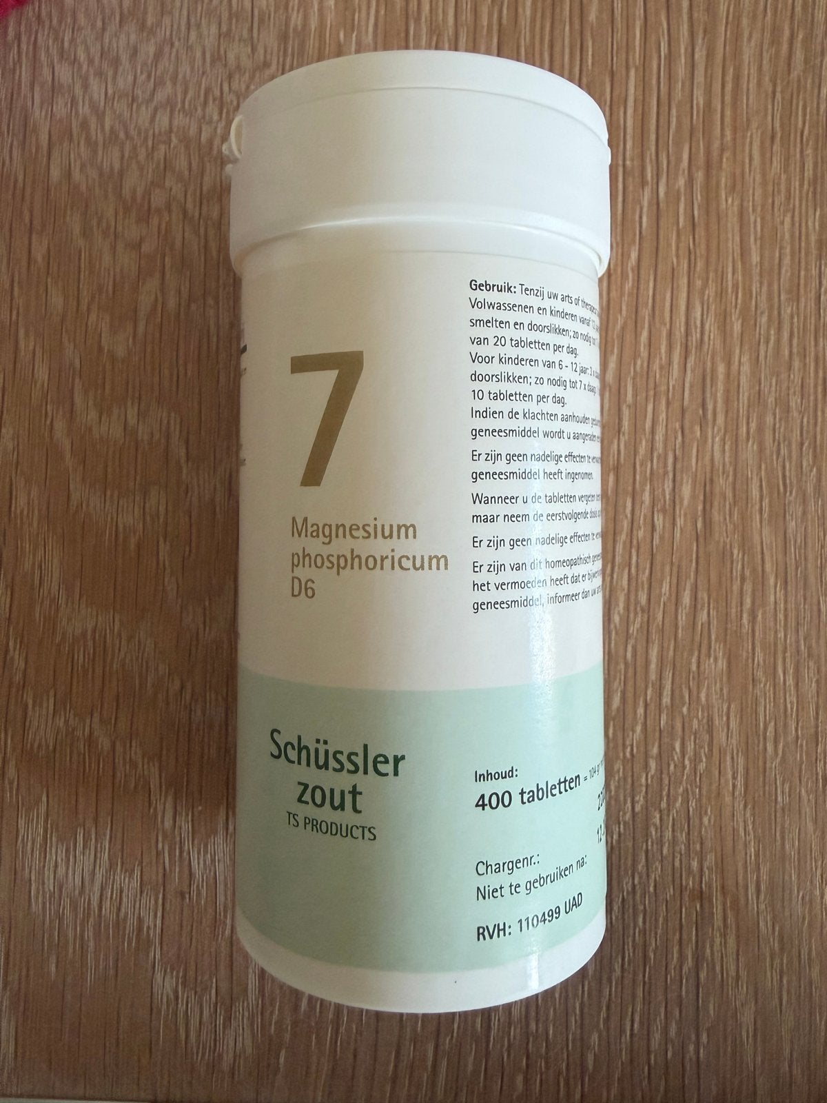 Schüssler zout 7 magnesium phosphoricum D6 - Bijna vol, Ophalen of Verzenden, Zo goed als nieuw, Poeder of Drank