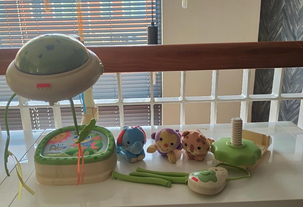 Fisher Price bed mobiel, Kinderen en Baby's, Speelgoed | Fisher-Price, Ophalen, Nieuw, Overige typen, Met licht
