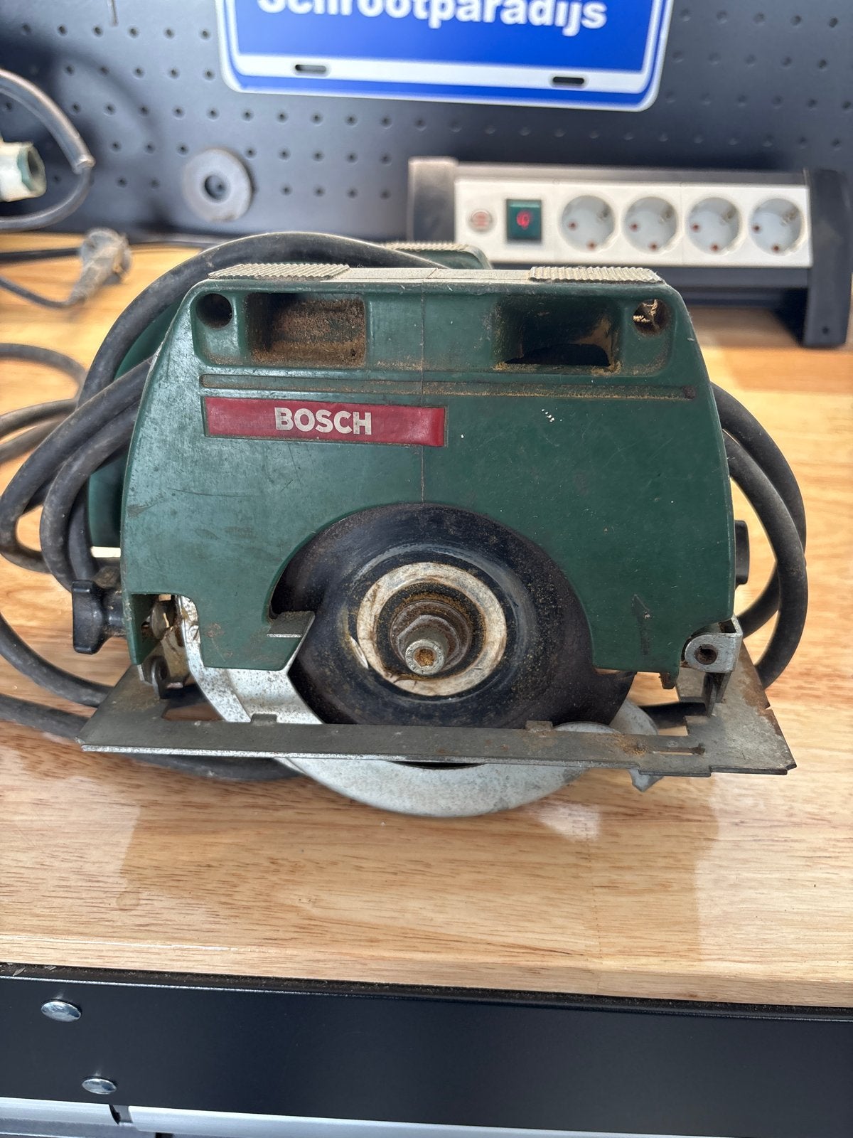Bosch PKS 40 Cirkelzaag - 550W, 40mm zaagdiepte, Doe-het-zelf en Verbouw, Gereedschap | Zaagmachines, Ophalen, Gebruikt, Cirkelzaag