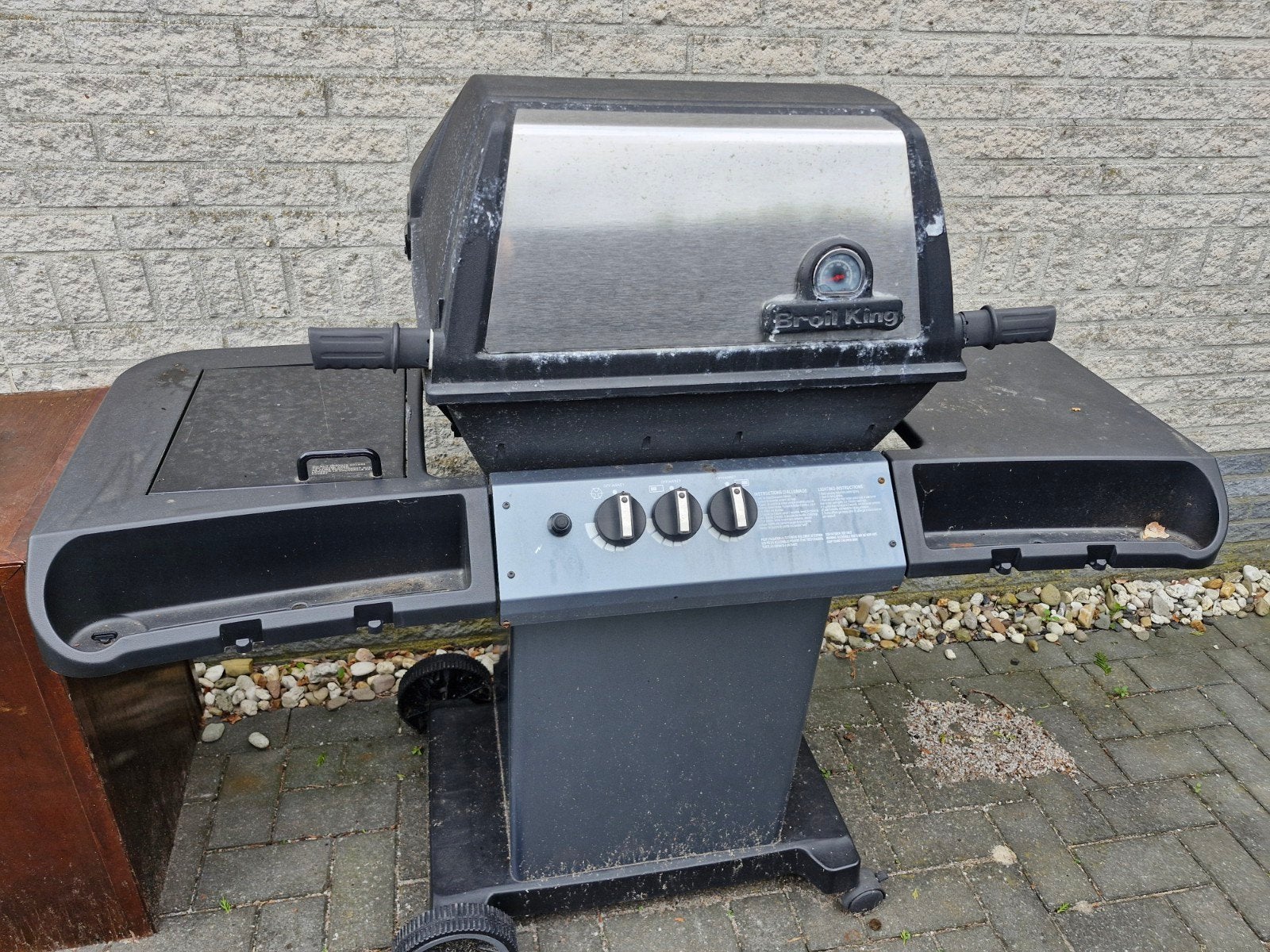 Broil King BBQ met zijbrander - Gebruikt, Ophalen, Gebruikt, Broil King