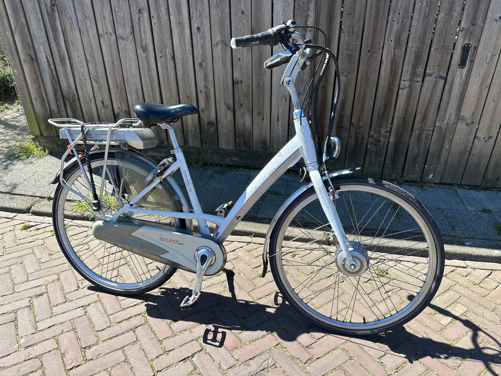 Sparta elektrische fiets goede staat voorwielmotor 48 frame, Ophalen, Sparta, Zo goed als nieuw, 47 tot 51 cm
