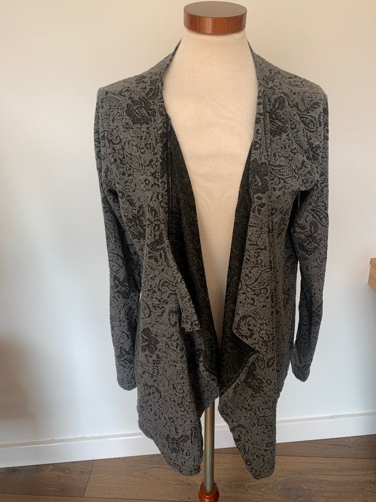 ONLY grijs wikkelvest kimono barokke NIEUW maat M  , Kleding | Dames, Maat 38/40 (M), Only, Nieuw, Ophalen of Verzenden