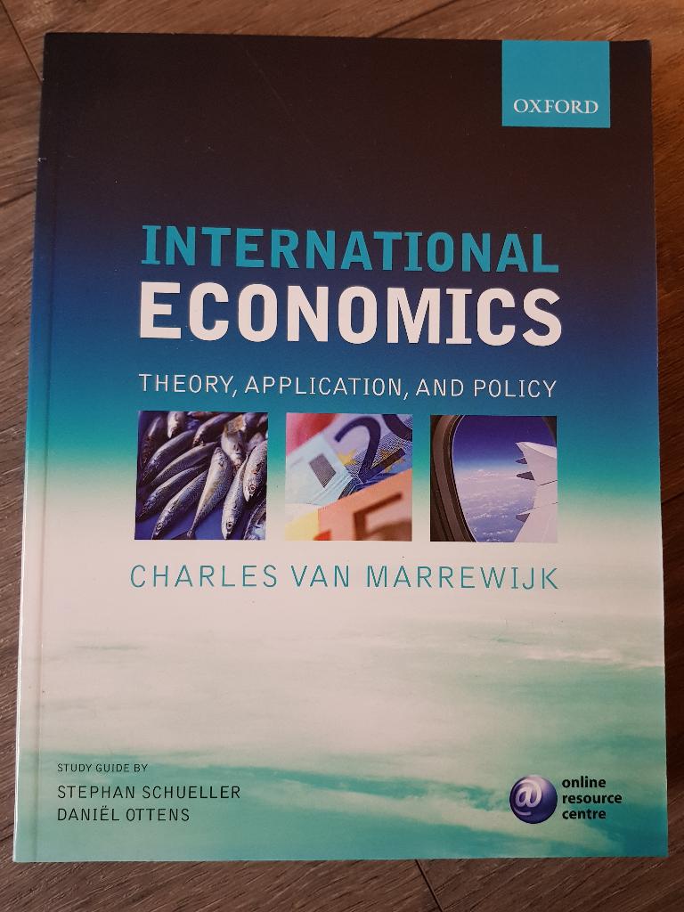 Boek : International Economics - Theory, application, policy, Boeken, Zo goed als nieuw, Charles van Marrewijk, Alpha, HBO