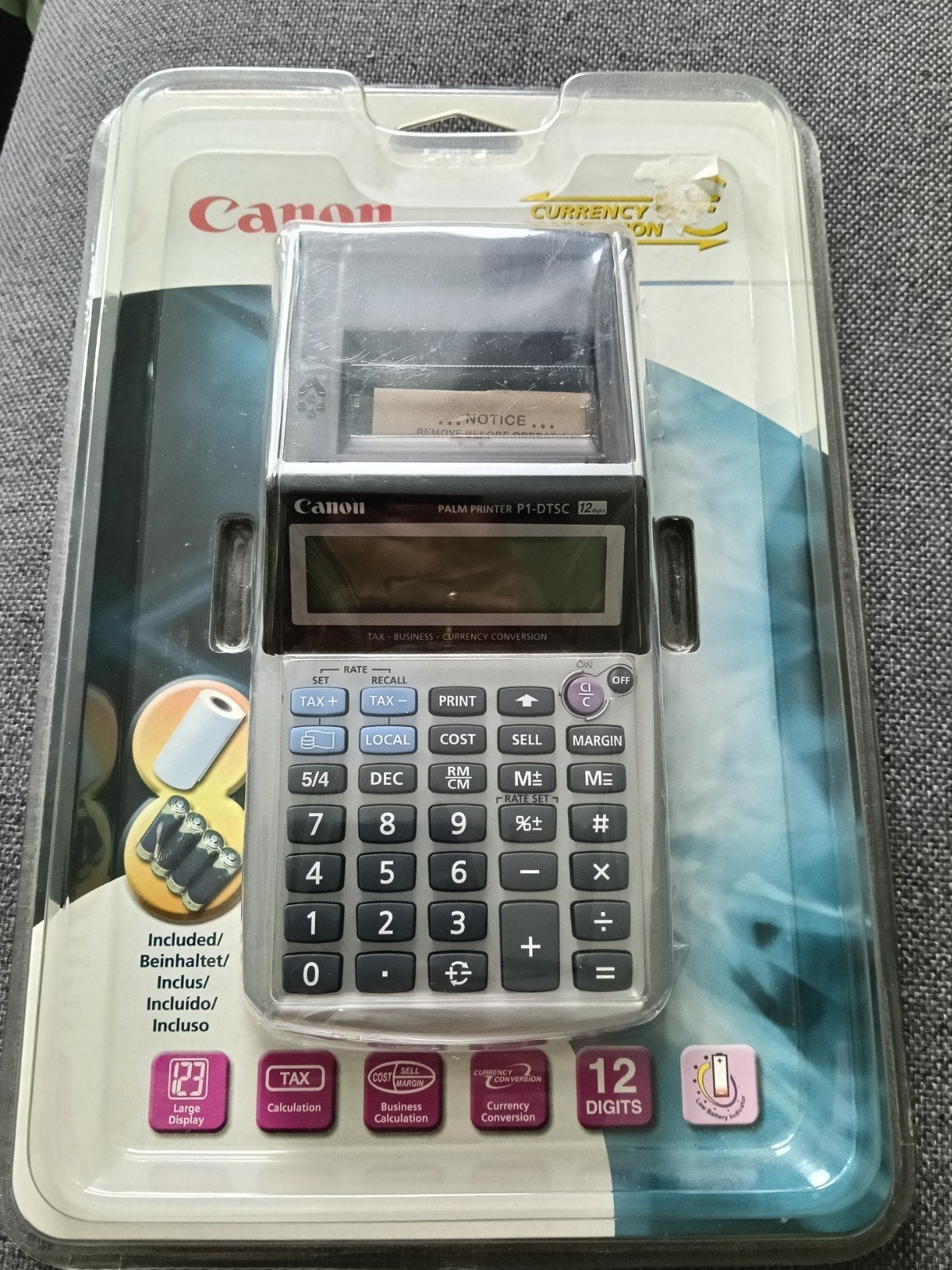Canon rekenmachine met printer (P1-DTCS), Diversen, Ophalen of Verzenden, Nieuw