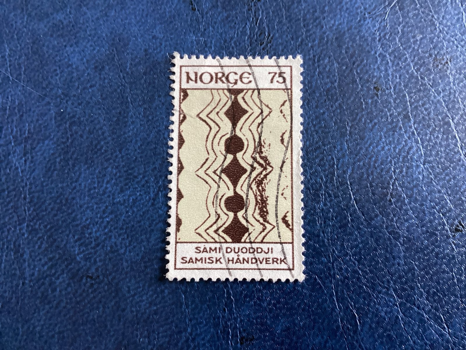 Noorwegen 1973- Mi.668-- Sami Duodji - Samisk Handverk, Ophalen of Verzenden, Noorwegen, Gestempeld