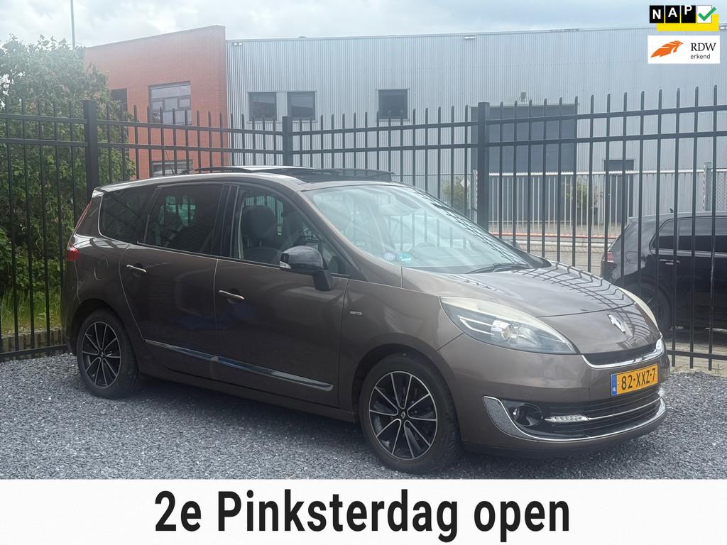 Renault Grand Scénic 1.4 TCe Bose 7p. CLIMA!7PERSOON!NAVI!C, Auto's, Renault, Voorwielaandrijving, Euro 5, Gebruikt, Zwart