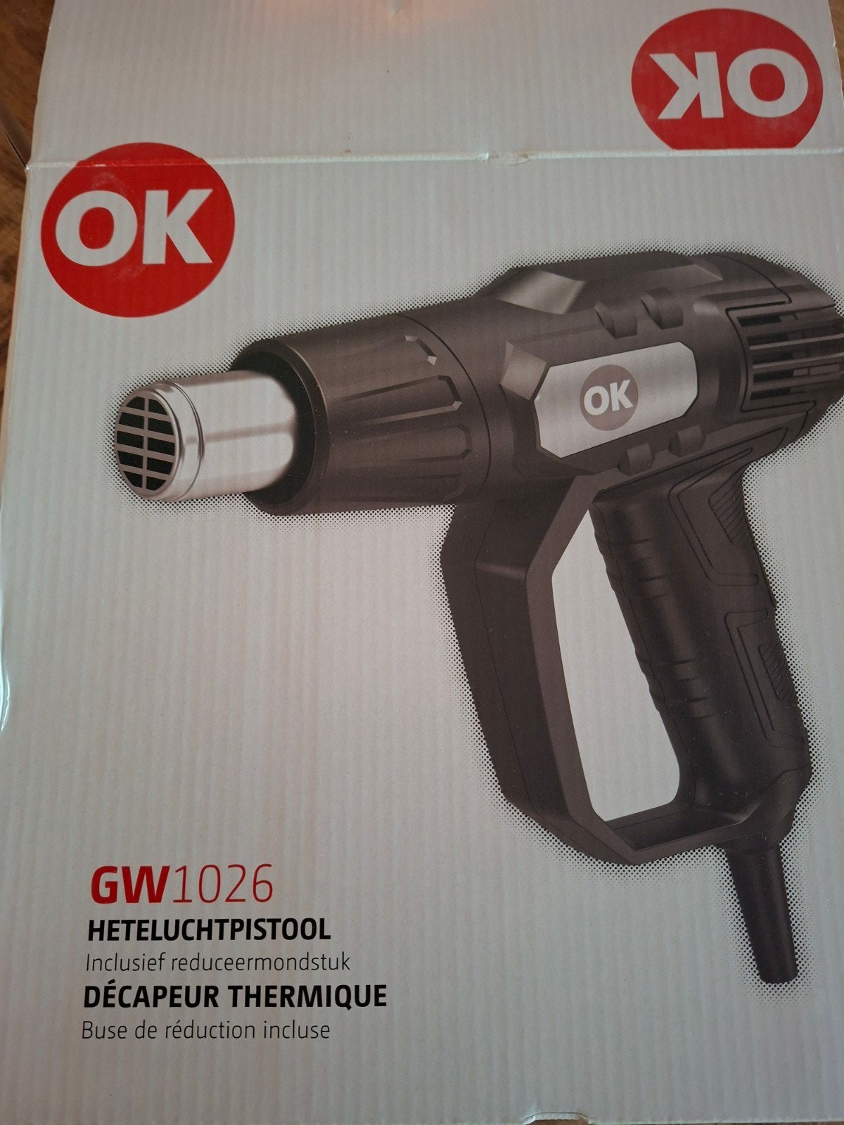 GW 1026 OK Gamma Hete luchtpistool nieuw, Verzenden, Nieuw, Overige typen, Overige merken