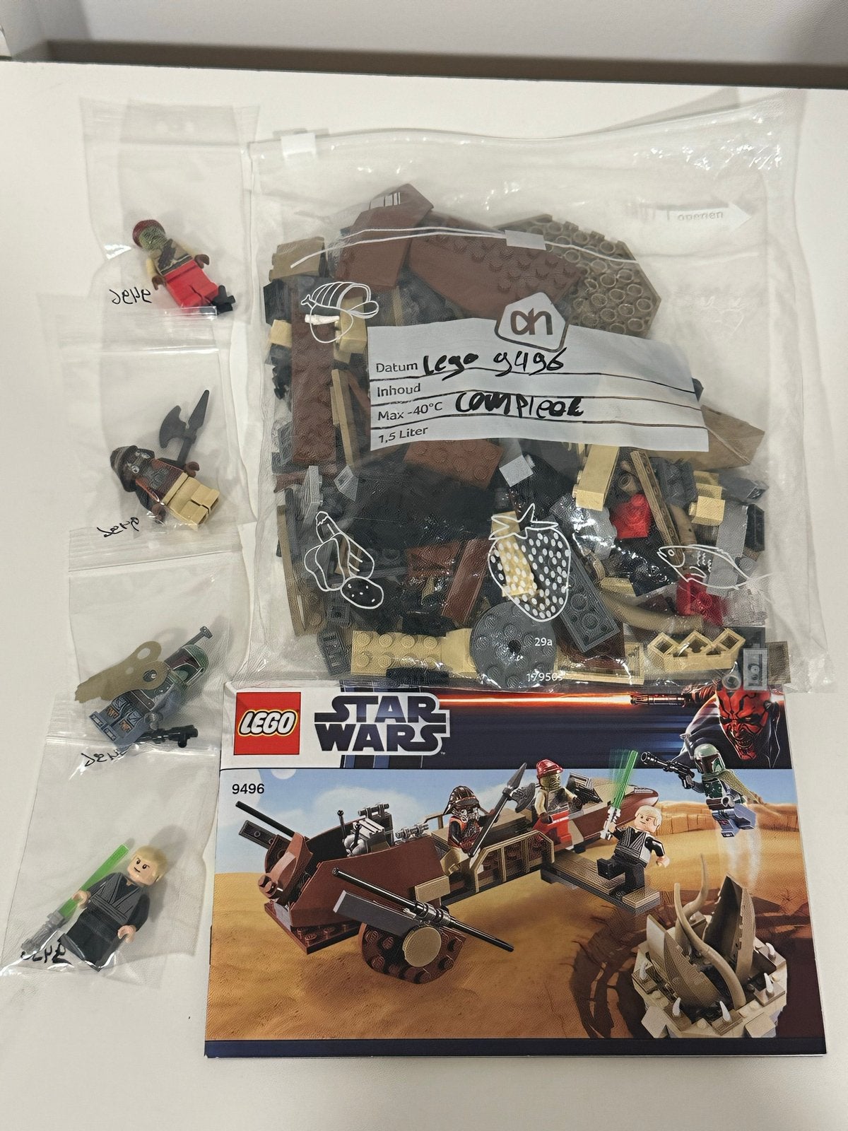 LEGO Star Wars 9496 Desert Skiff met 4 minifiguren, Star Wars, Lego, Ophalen of Verzenden, Zo goed als nieuw