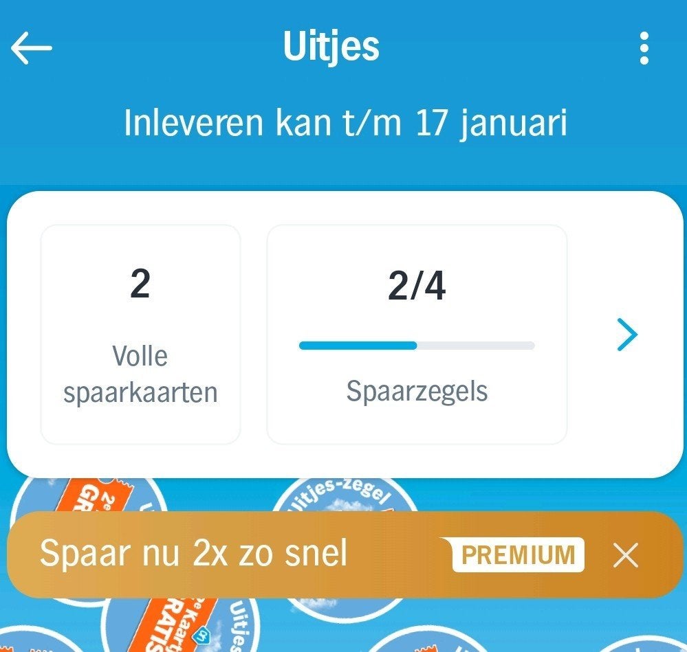 AH 2de kaartje uitjes gratis (2 volle kaarten), Tickets en Kaartjes, Twee personen, Kortingsbon