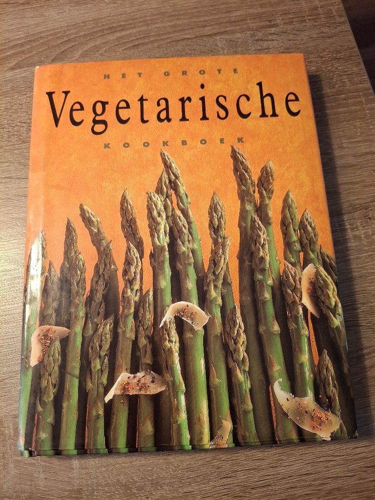 Kookboek 'Het grote vegetarische kookboek', Gelezen, Verzenden, Vegetarisch, Europa