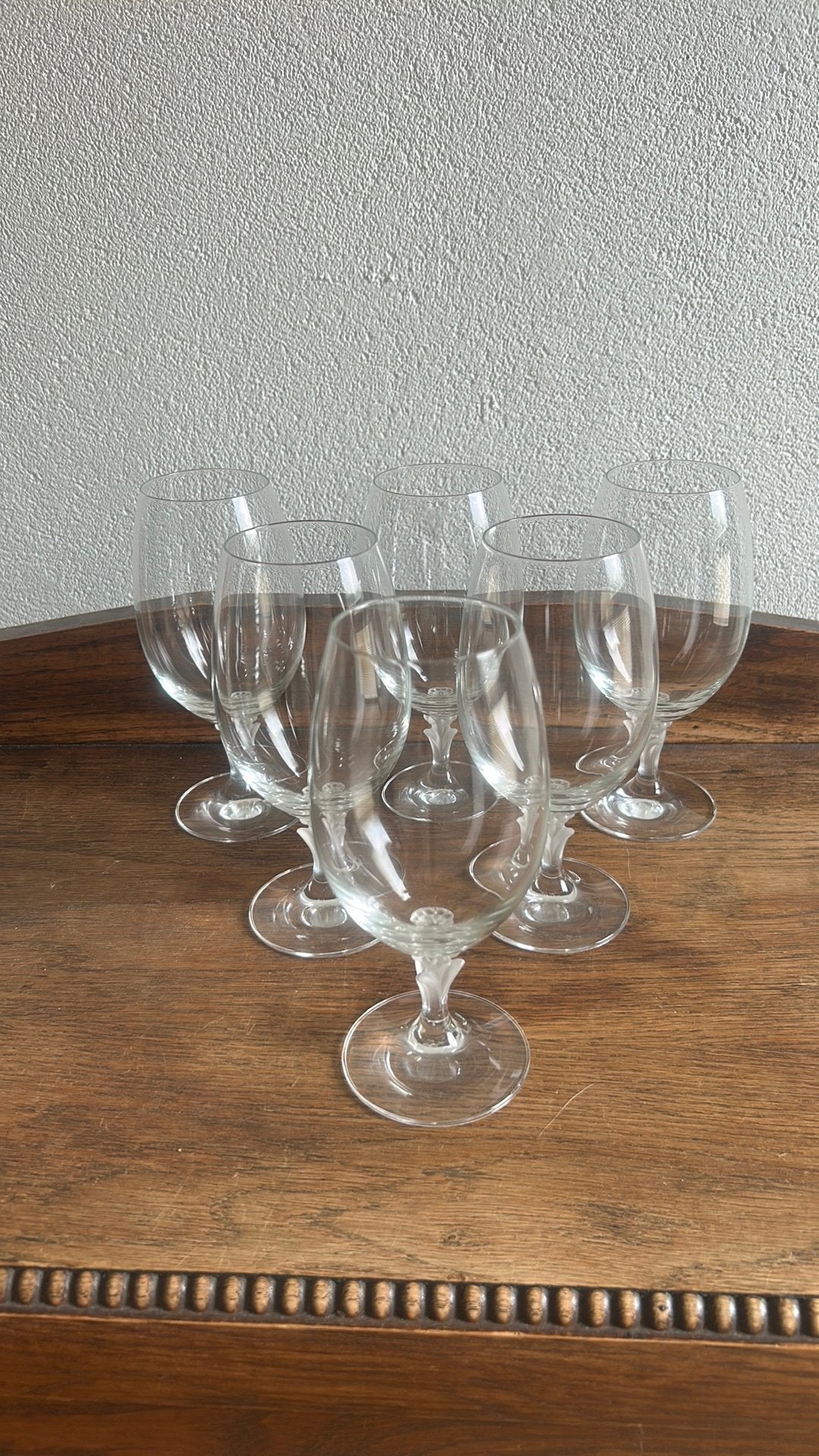 6 Schott Zwiesel Lilia Kristallen bierglazen p/6:, Verzamelen, Glas en Borrelglaasjes, Ophalen of Verzenden, Zo goed als nieuw