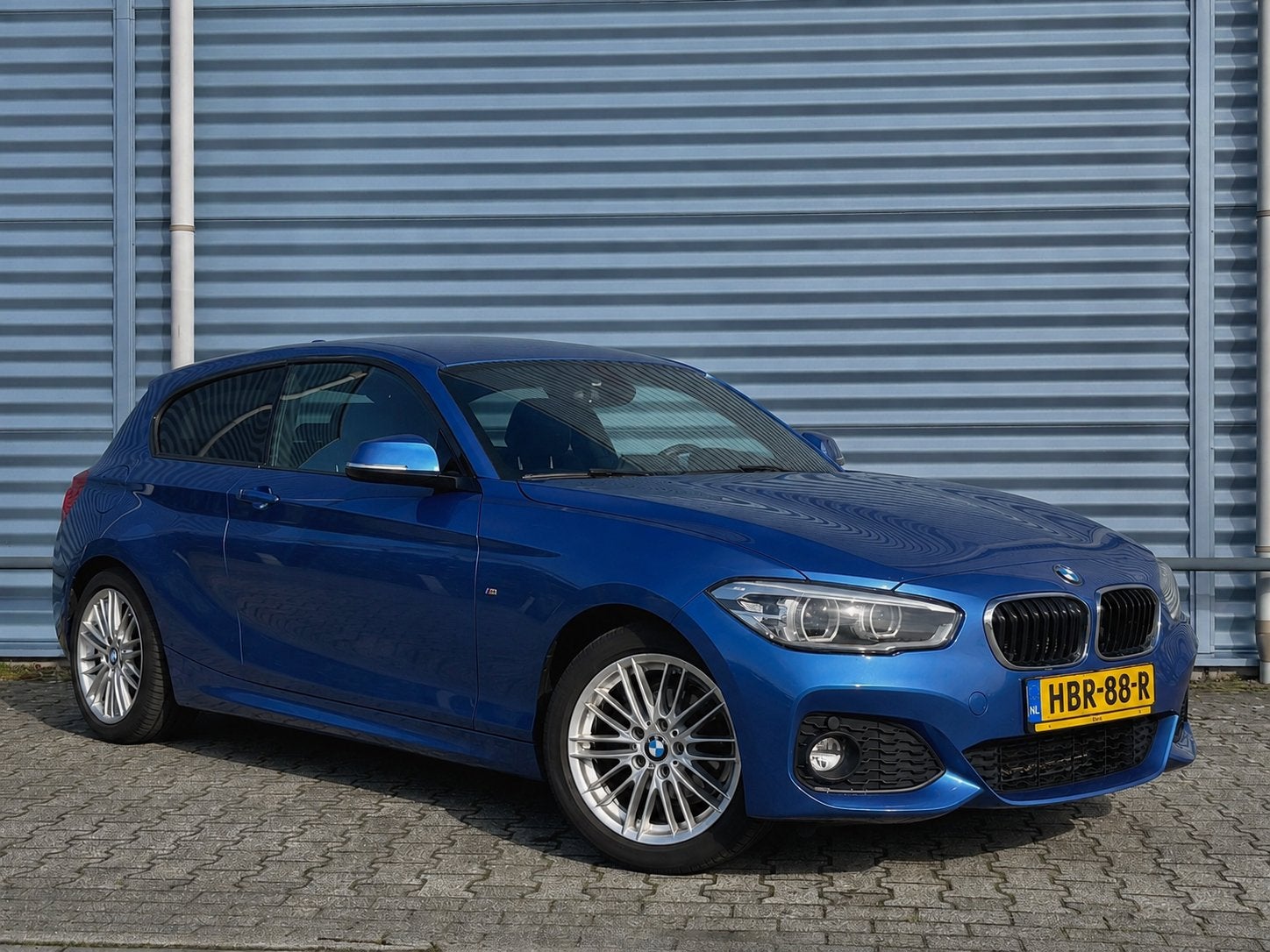 BMW 1-serie 116i 2018 M-sport Estoril blauw, 1-Serie, Achterwielaandrijving, Automatische klimaatregeling, Blauw