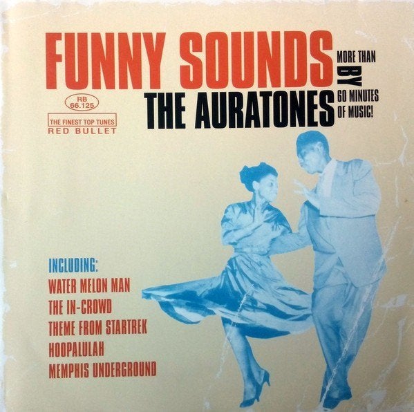 cd van The Auratones – Funny Sounds, Verzenden, Zo goed als nieuw, Jazz