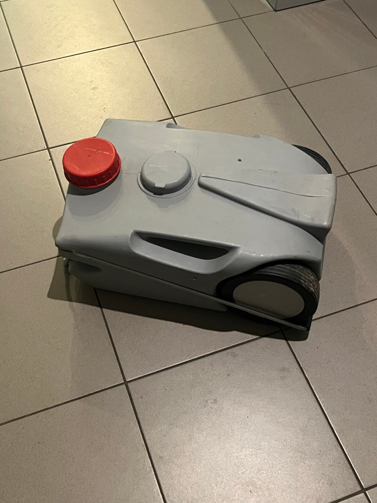 Mobiele Afvalwatertank Caravan/Camper met Wielen, Ophalen, Gebruikt