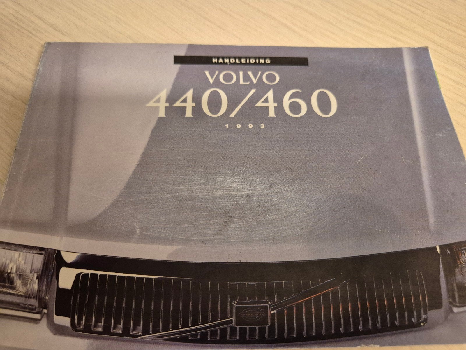 1990 Volvo 440 460 handleiding instructieboekje izgst Nederl, Ophalen of Verzenden