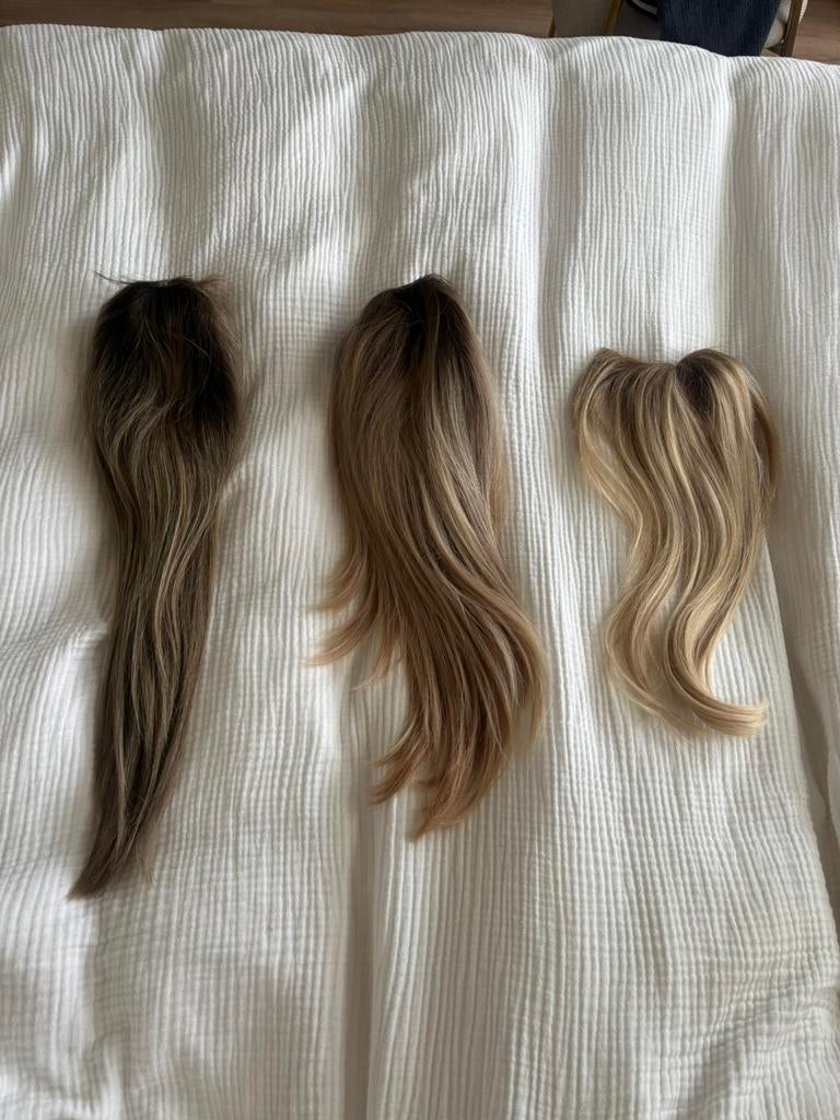 Hair elements Open top closure v-part haarstuk extensions, Sieraden, Tassen en Uiterlijk, Uiterlijk | Haarverzorging, Ophalen of Verzenden