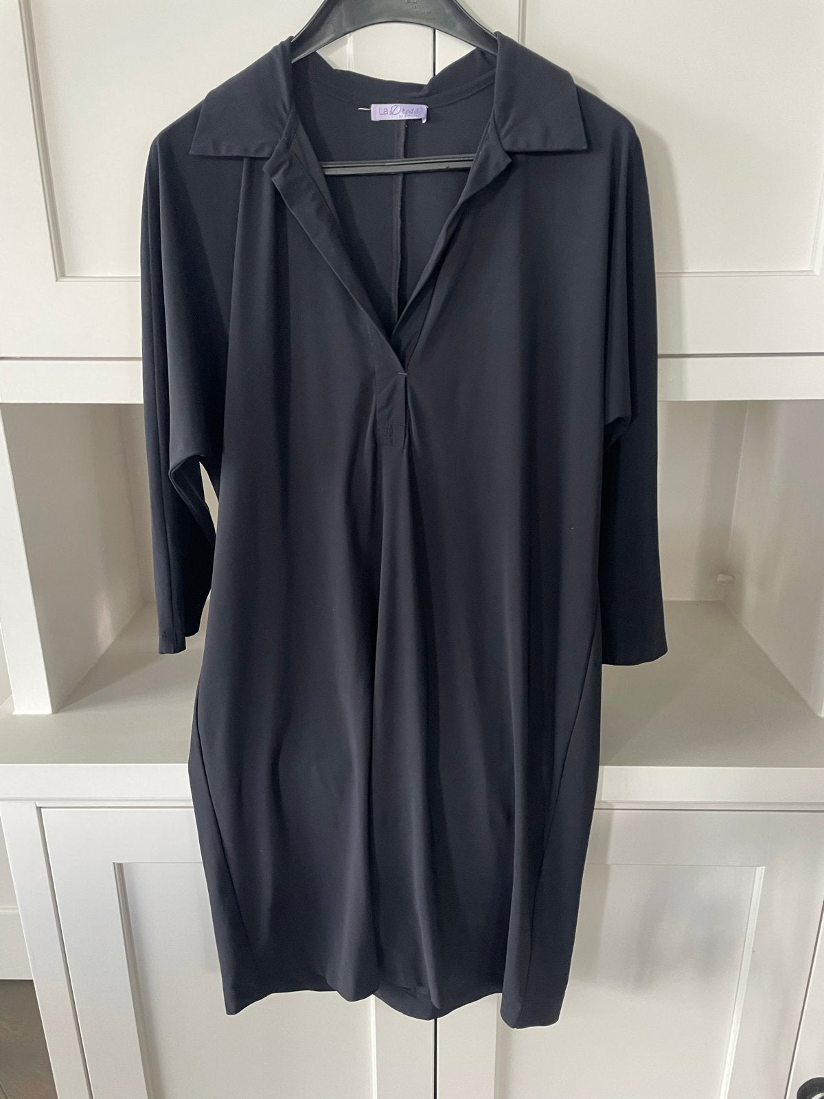 LaDress zwart jurkje mt xxl, Zwart, Maat 46/48 (XL) of groter, Ophalen of Verzenden, Zo goed als nieuw