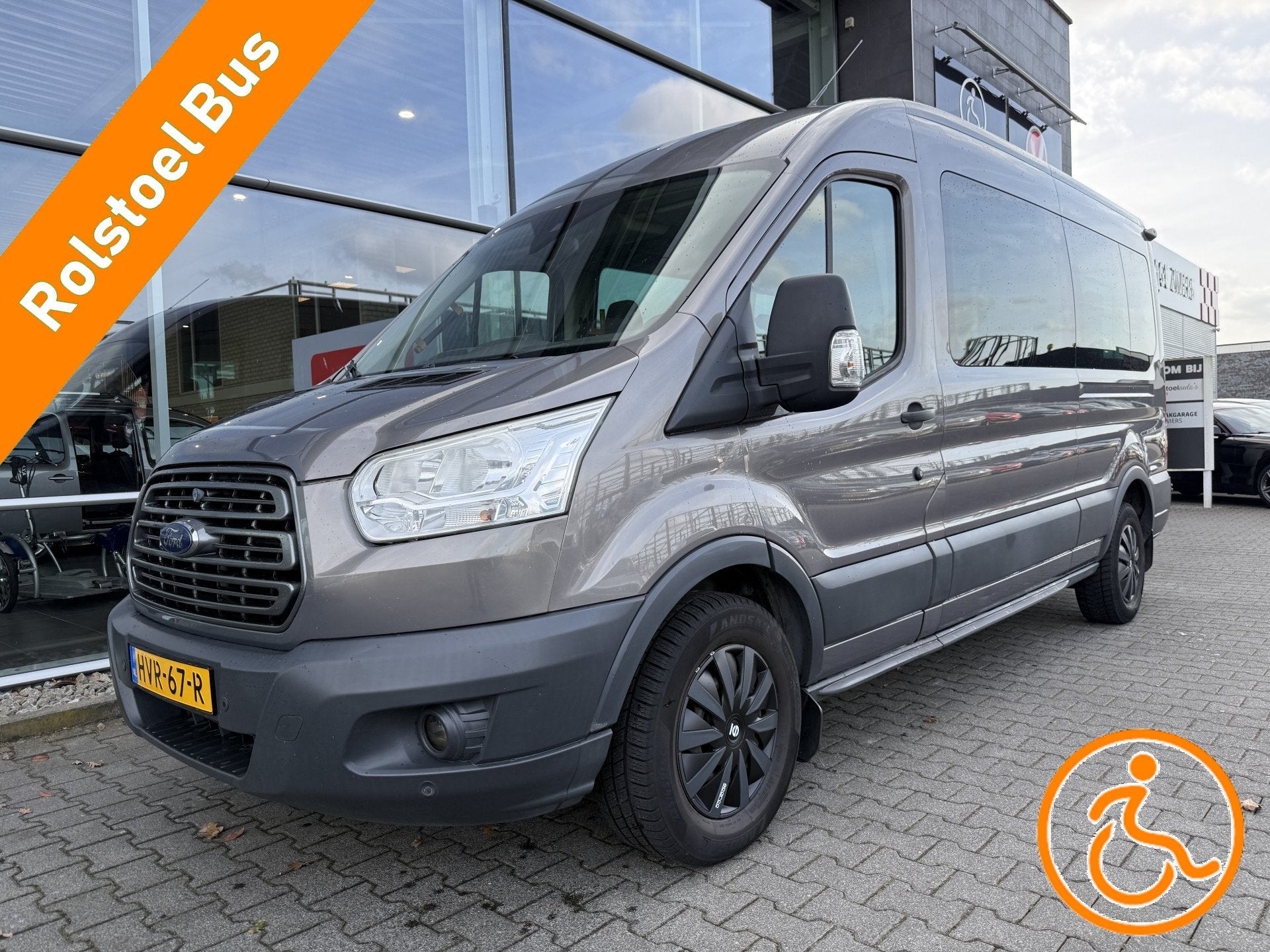 Ford Transit Kombi Rolstoelbus / Personenbus 350 2.2 TDCI L3, Euro 5, Gebruikt, Bedrijf, Navigatiesysteem