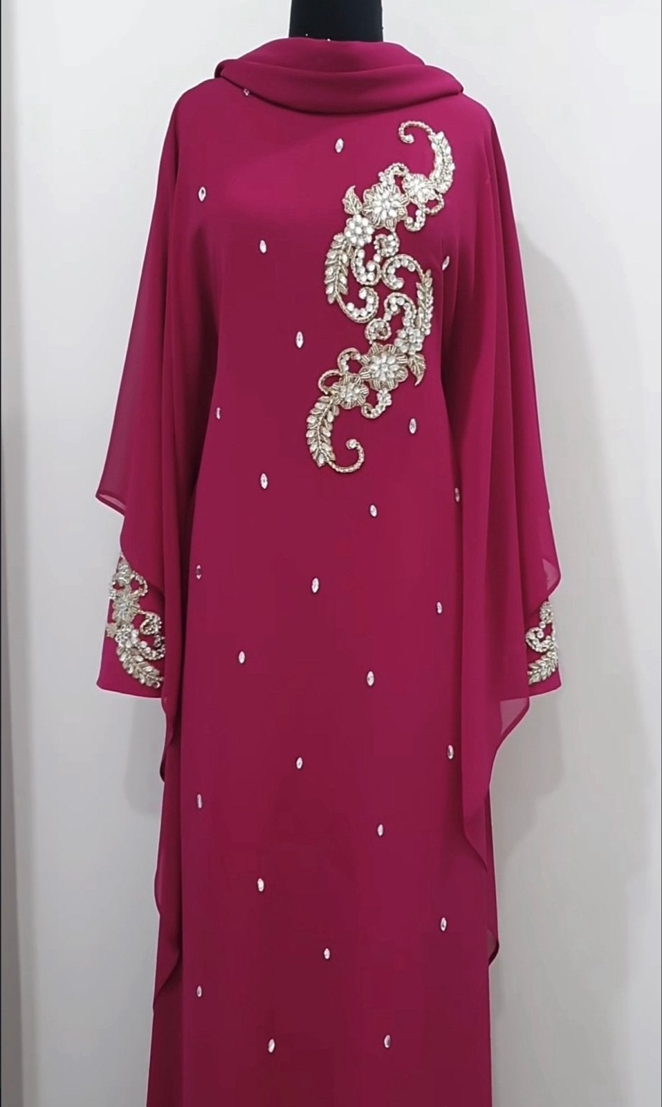 Prachtige luxe dames abaya/jurk voor hijab, Kleding | Dames, Ophalen, Overige kleuren, Maat 42/44 (L), Nieuw