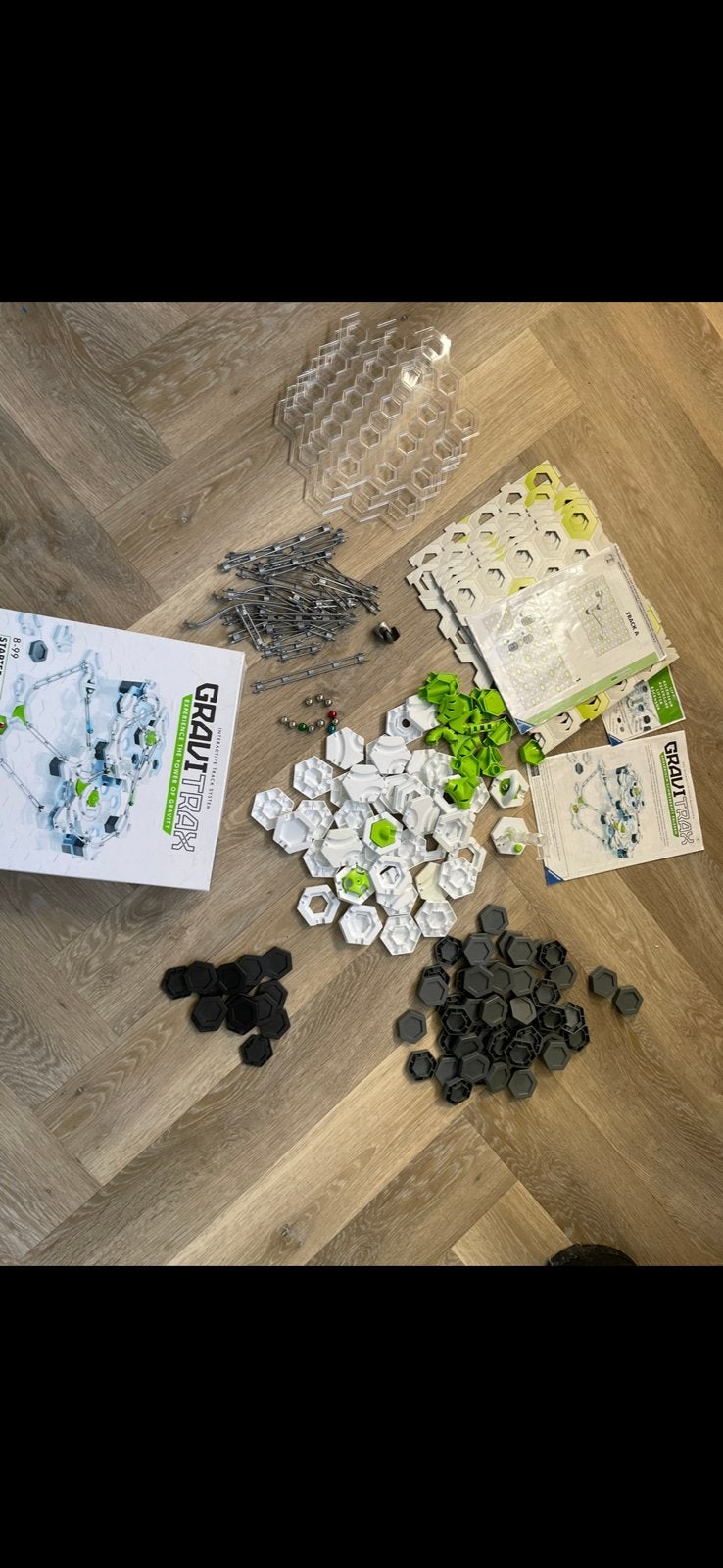 GraviTrax starter set + lift en tunnel uitbreiding., Ophalen of Verzenden, Zo goed als nieuw
