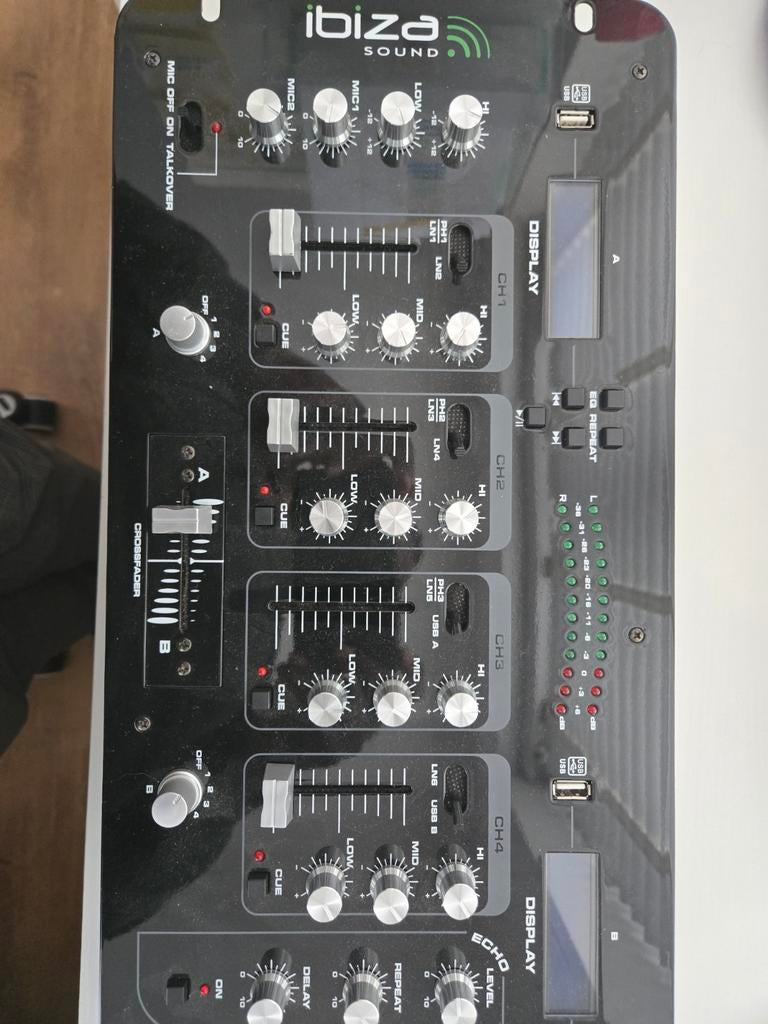 Ibiza Sound DJ mixer, Ophalen of Verzenden