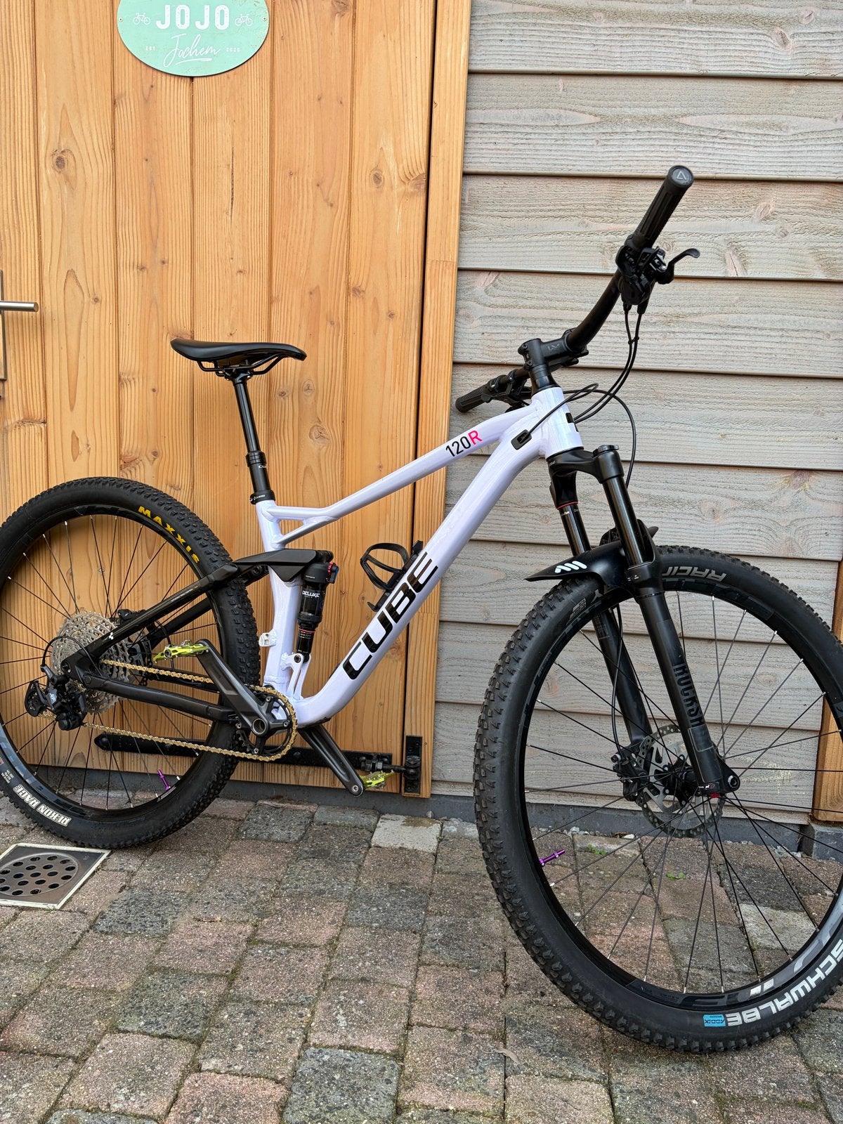 Cube Stereo 120 Race Full Suspension MTB - Maat M, Fully, 49 tot 53 cm, Zo goed als nieuw, Dames