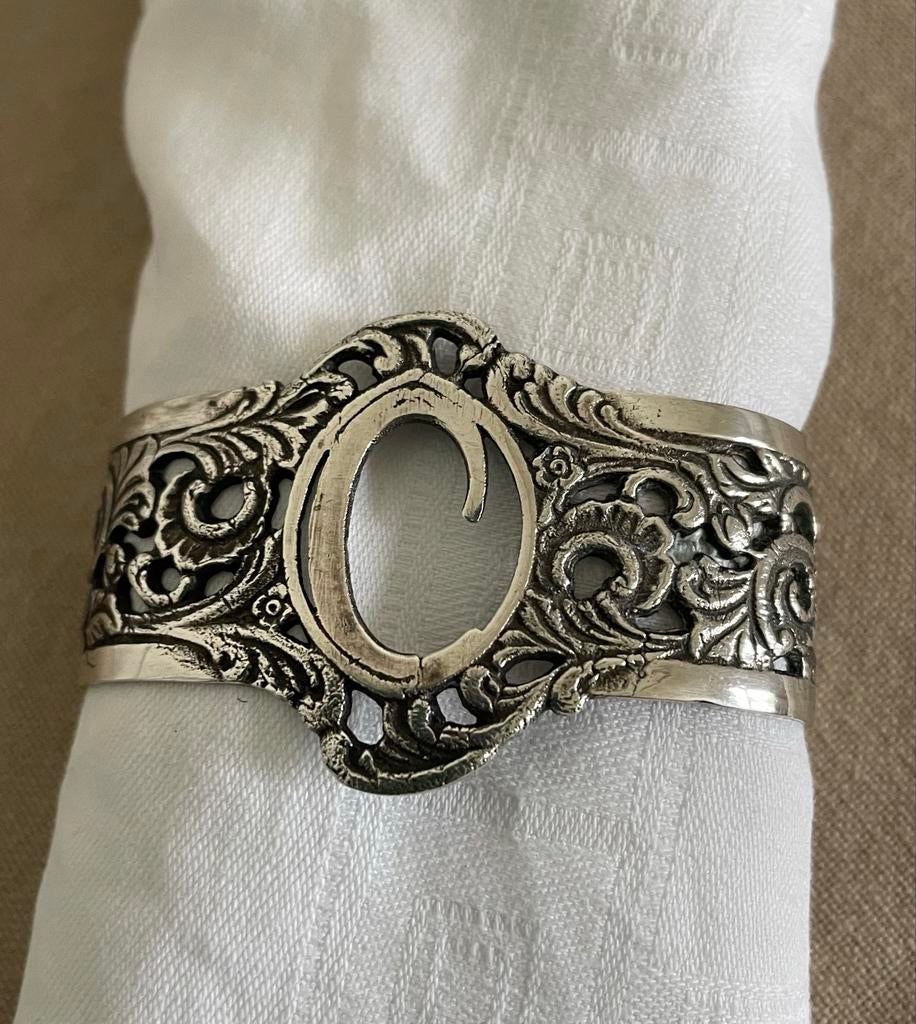 Gero Servetring C G. Nilsson, Antiek en Kunst, Ophalen of Verzenden, Zilver