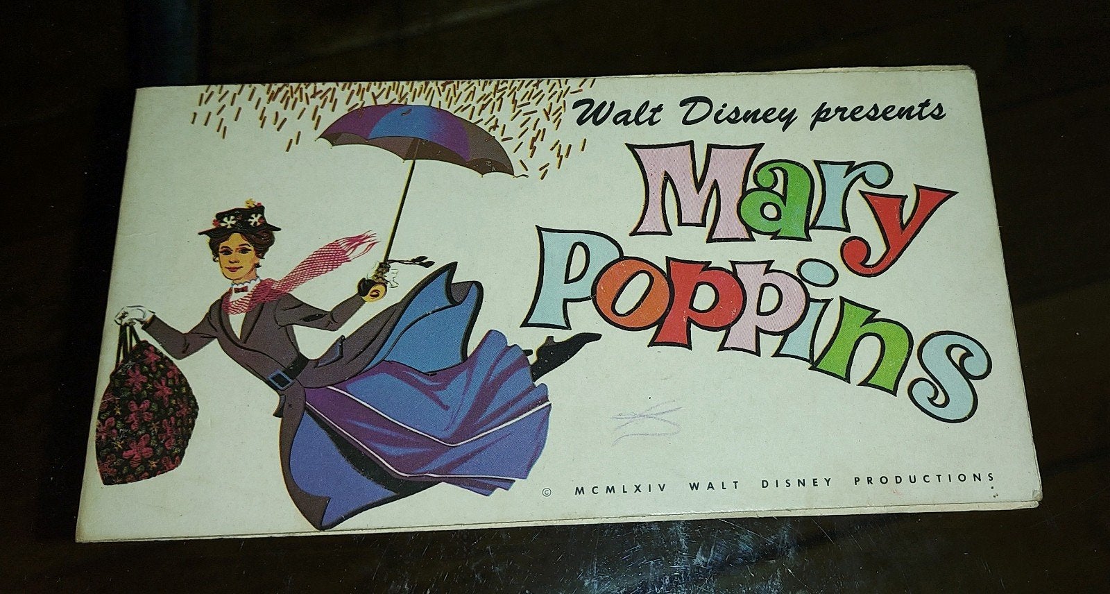 Vintage Venz & Disney Boekje - Mary Poppins (Jaren '60/'70), Verzamelen, Ophalen of Verzenden