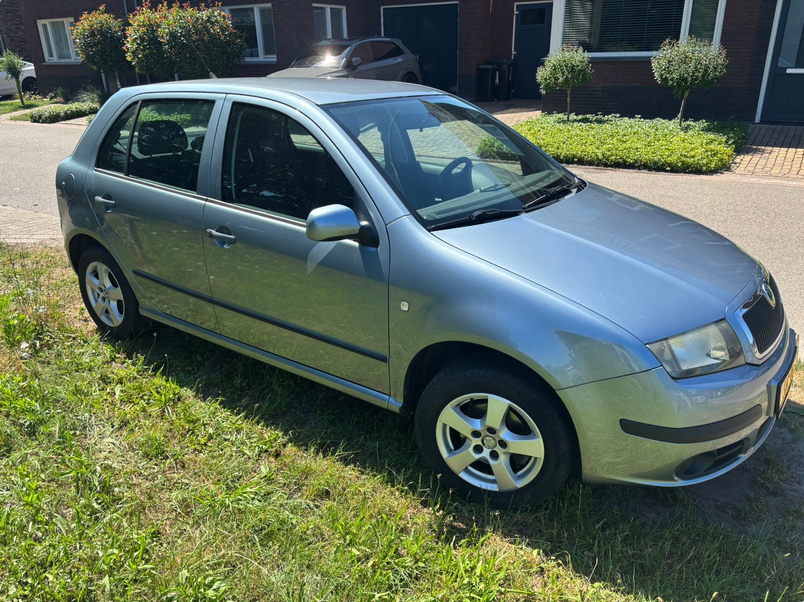 Skoda Fabia 1.4 55KW 2006 Grijs, Voorwielaandrijving, 4 cilinders, Origineel Nederlands, Particulier