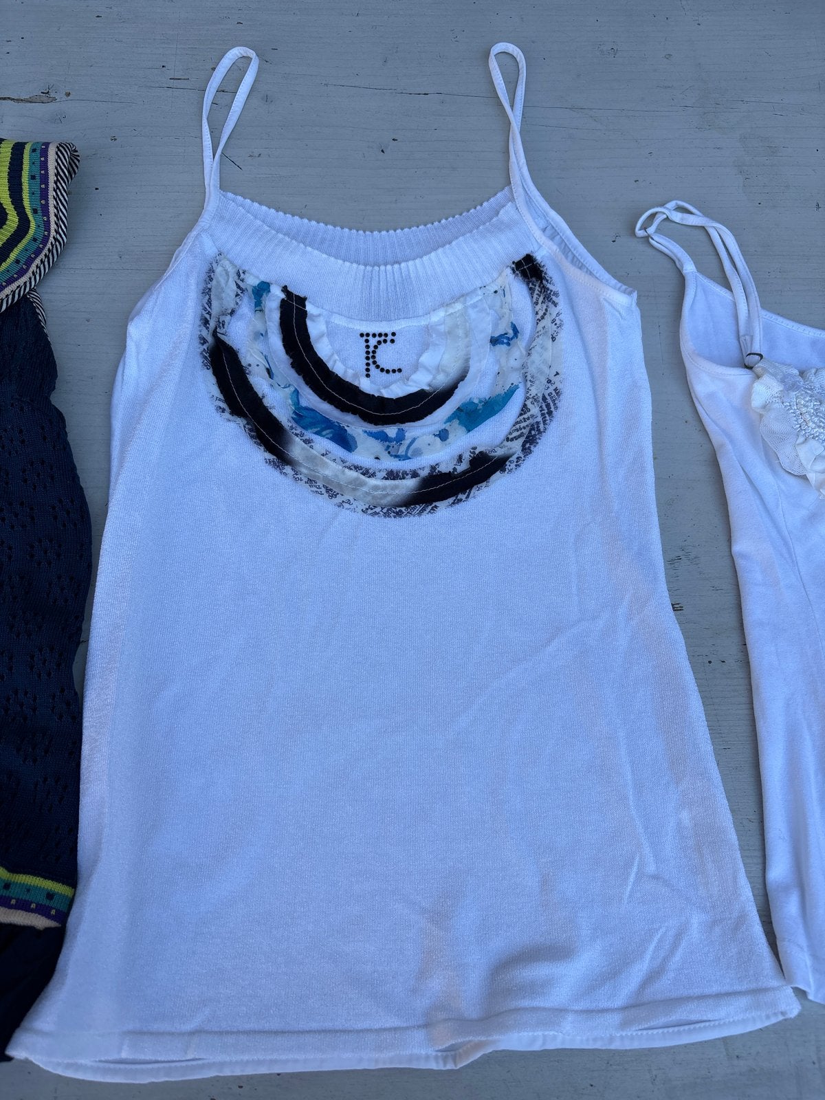 Tricot Chic Italiaanse Top - Maat M (40), Maat 38/40 (M), Wit, Ophalen of Verzenden, Zo goed als nieuw