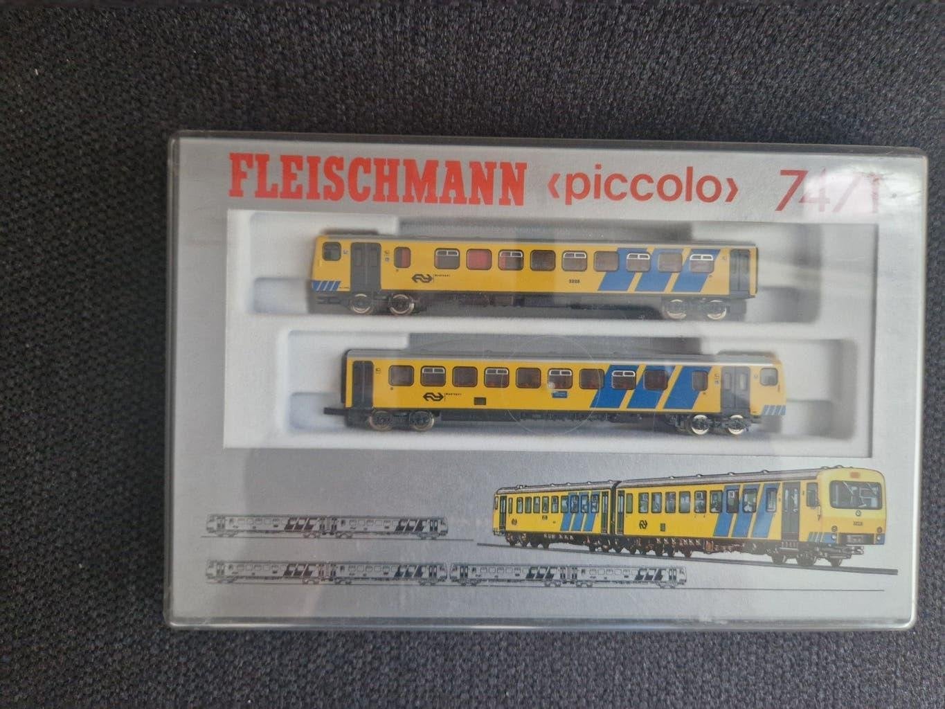 Fleischmann N wadloper ovp 7411, Fleischmann, Analoog, Ophalen of Verzenden, Zo goed als nieuw