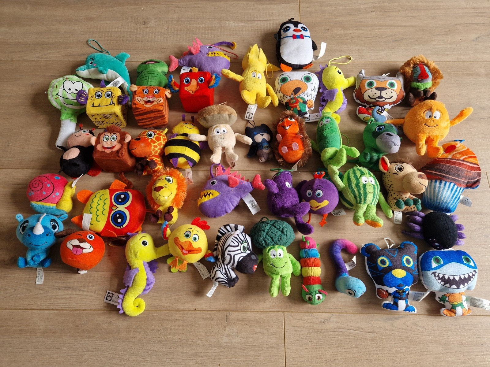 Grote collectie mini knuffels lidl AH?, Ophalen of Verzenden, Gebruikt, Jongen of Meisje