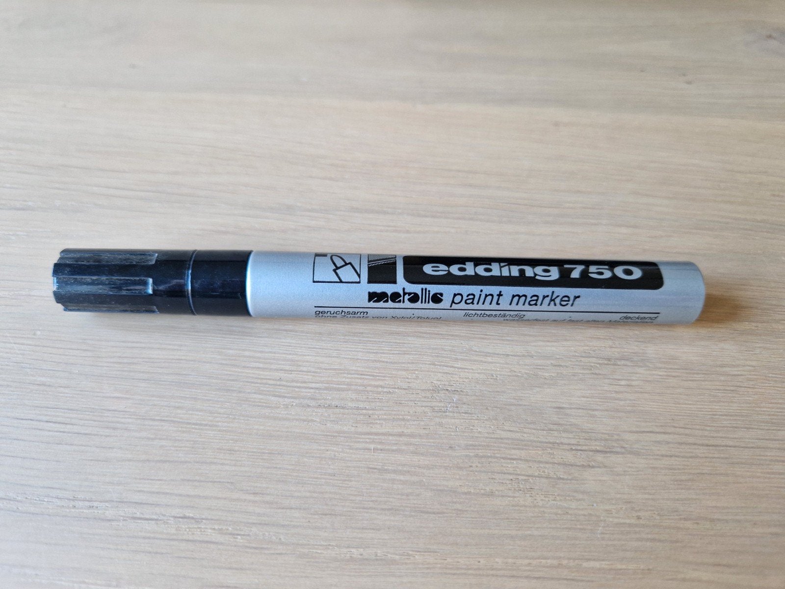 Edding Metallic Paint Markers -  Zilver, Ophalen of Verzenden, Overige typen