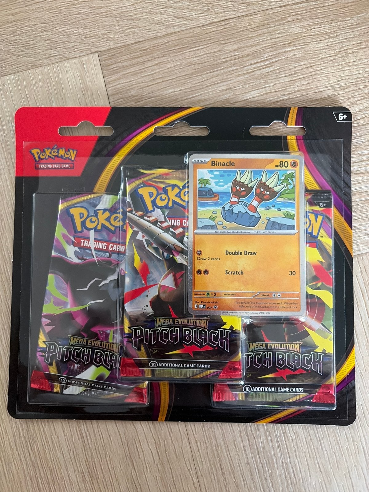 Pokémon TCG Mega Evolution Pitch Black Booster Pack, Verzenden, Nieuw, Booster