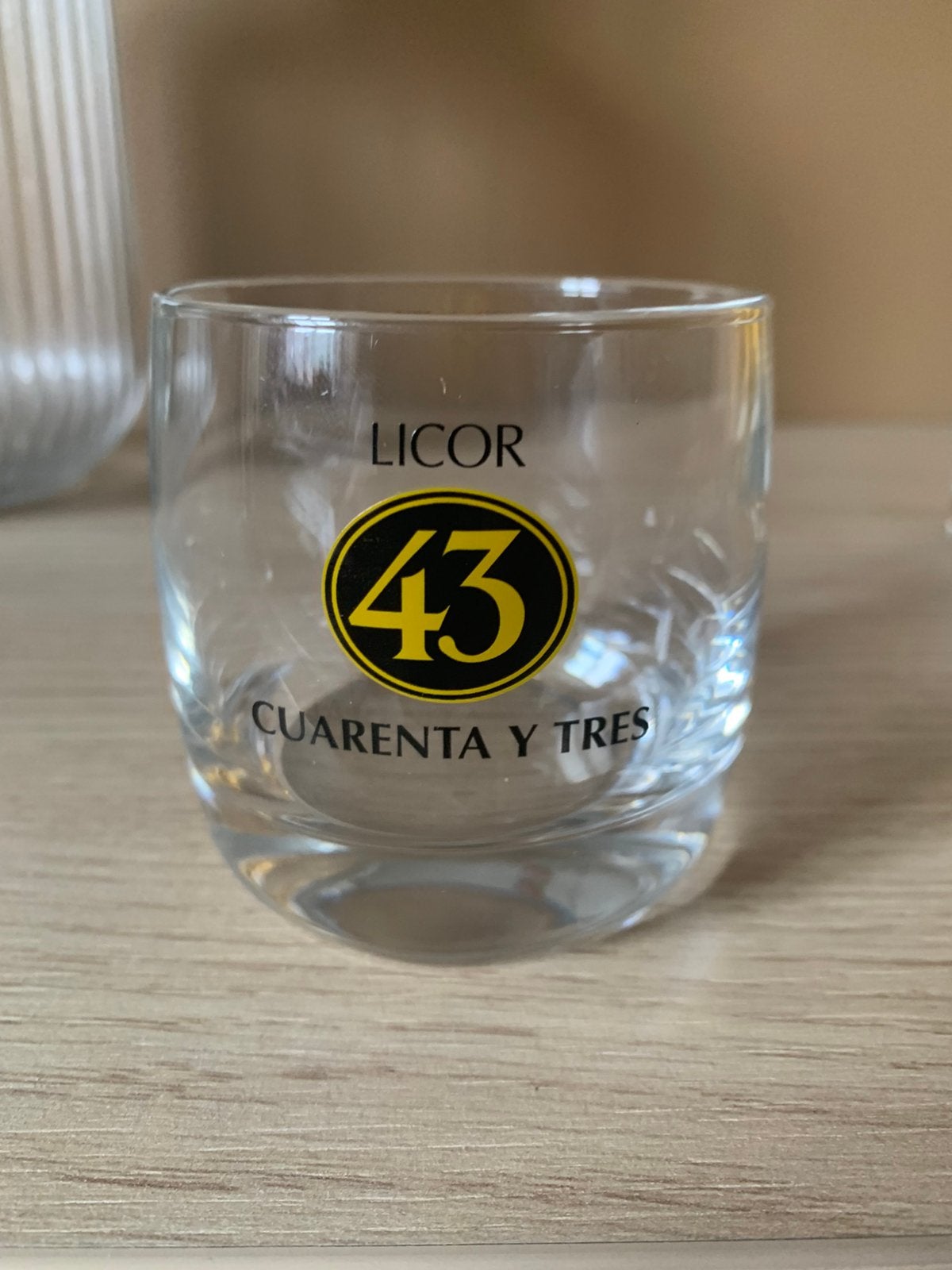 Quarante 43 glazen, Verzamelen, Glas en Borrelglaasjes, Ophalen of Verzenden, Zo goed als nieuw, Overige typen