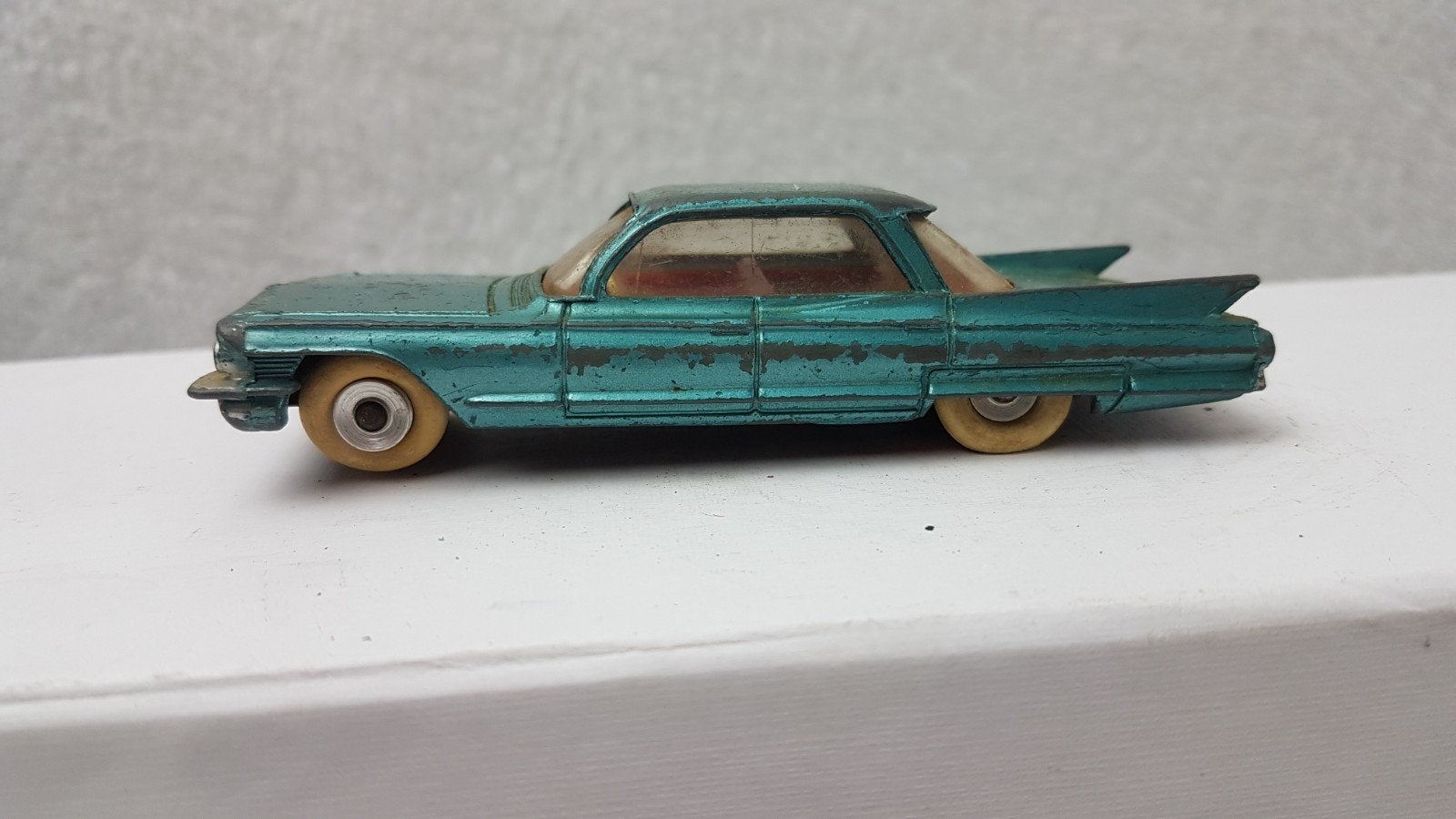Dinky Toys Cadillac 147 - Vintage Speelgoedauto, Ophalen of Verzenden, Gebruikt, Auto