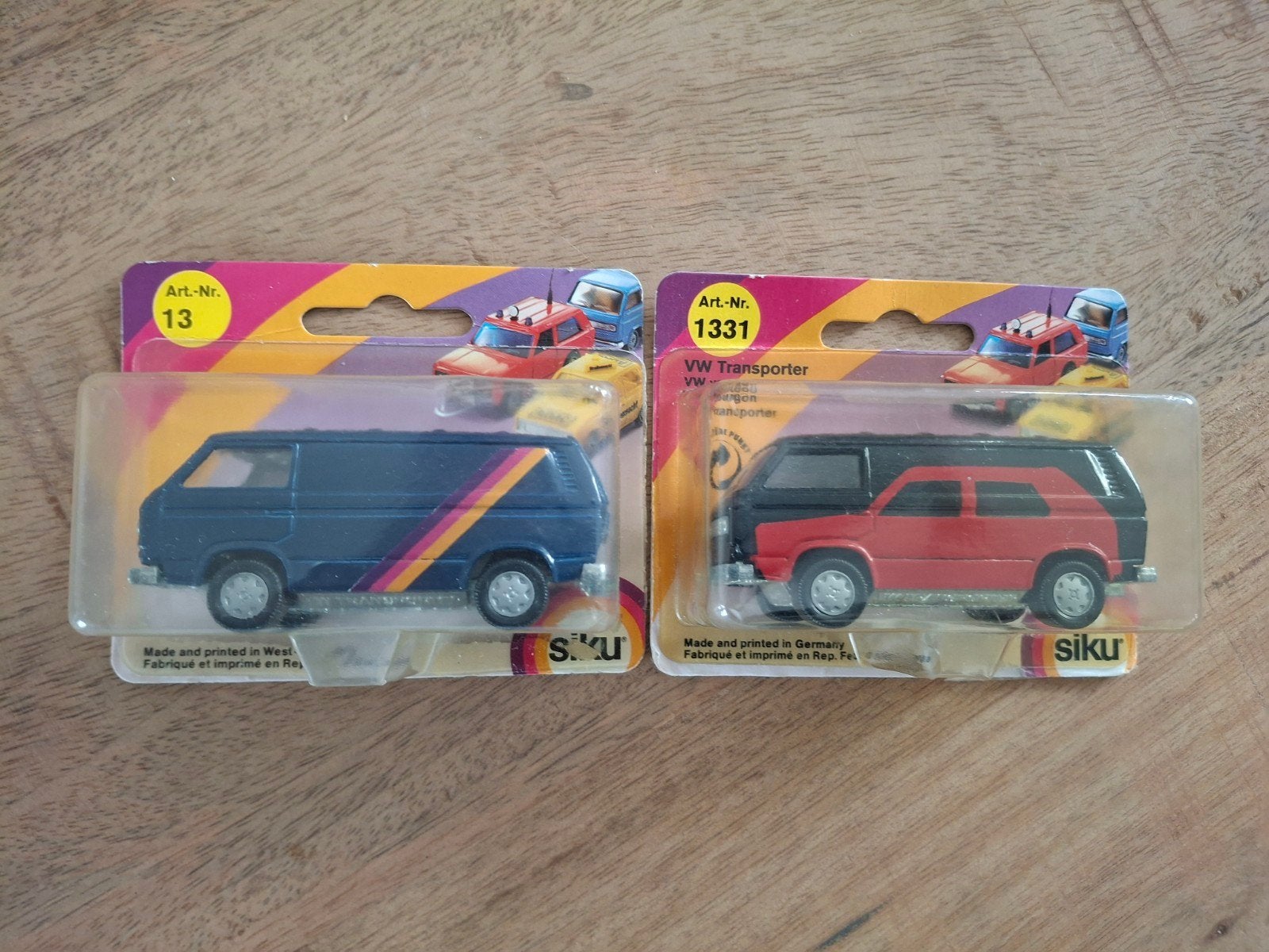 Siku VW Transporter RAWE 1993 + 1994 zeldzaam, Ophalen of Verzenden, Nieuw, Auto