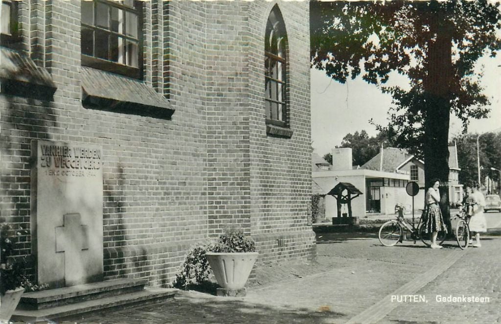 702-087-015 Putten Gedenksteen, Verzenden, Voor 1920, Gelderland