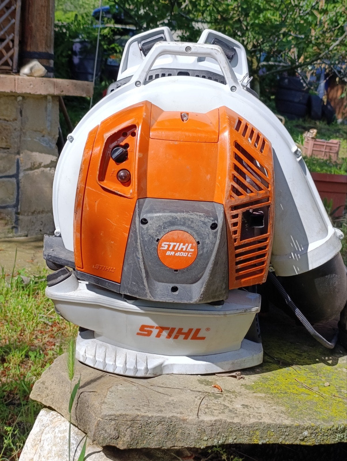 STIHL BR800C, Ophalen of Verzenden, Gebruikt, Benzine