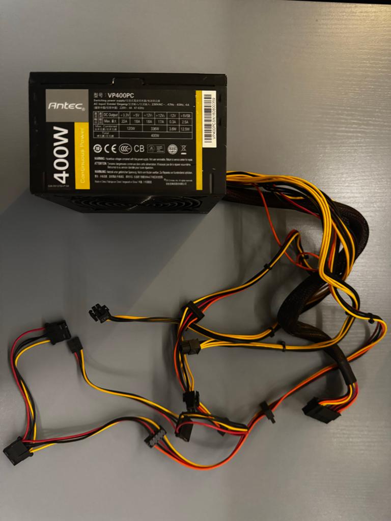 Antec VP400PC 400W Voeding voor PC, Ophalen, Gebruikt