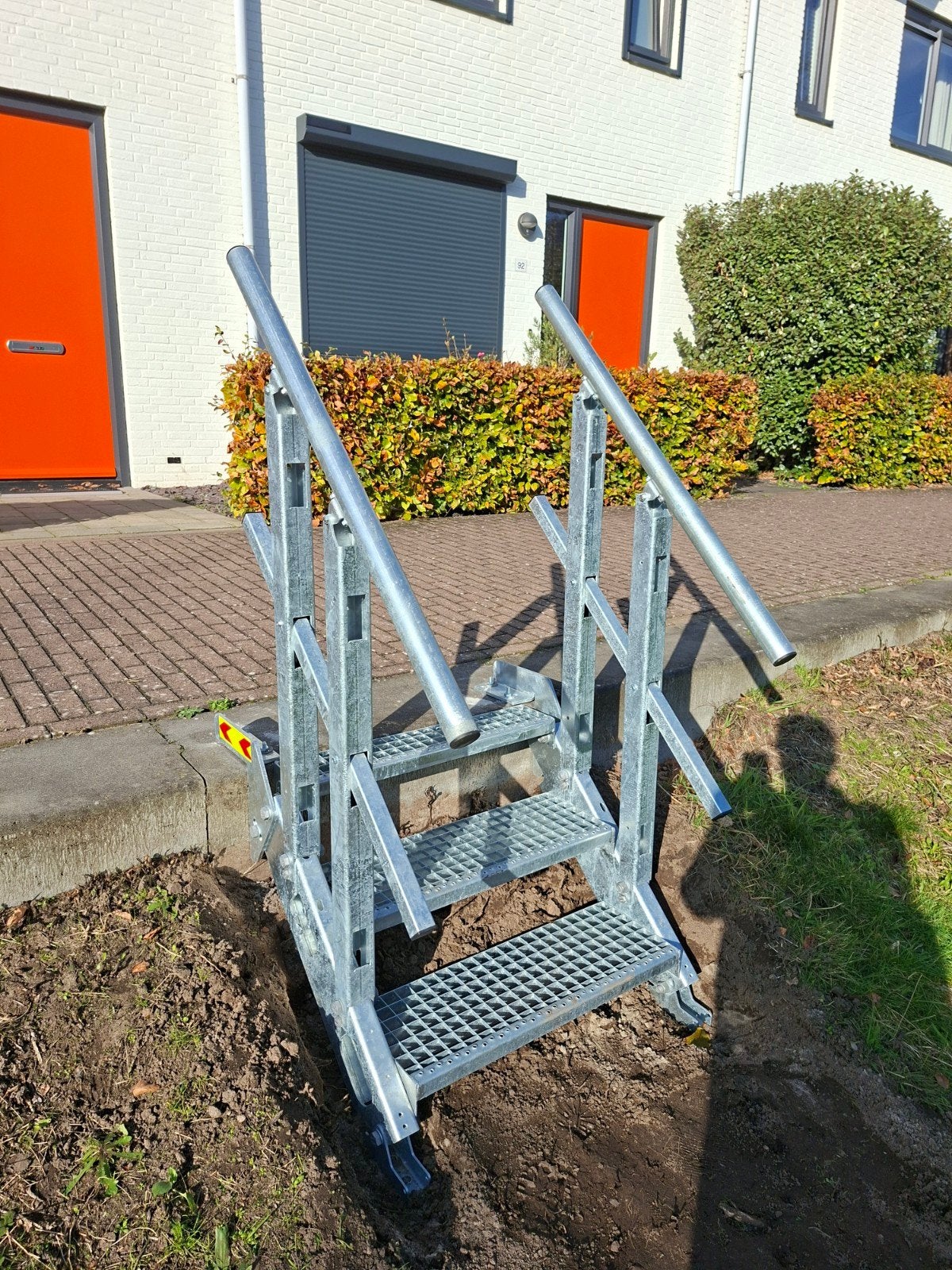 Gegalvaniseerde Trap Met Leuningen UP Products, Ophalen, Nieuw, Trap, Minder dan 2 meter