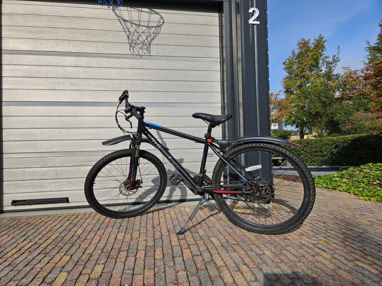 Wheelenz Mountainbike 26 inch met spatborden en goede remmen, Ophalen, Gebruikt, Schijfrem, Overige merken