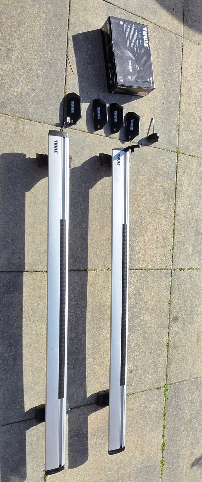 Thule WingBar Evo Dakdragers Compleet voor Audi A3 Sportback, Auto diversen, Ophalen, Gebruikt