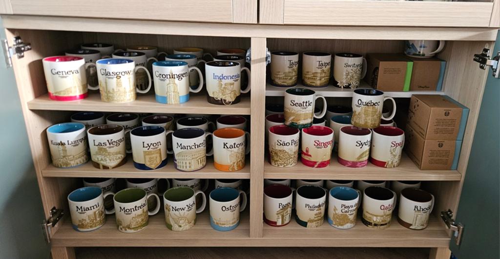 Verzamelingsopheffing Starbucks mokken, Ophalen of Verzenden