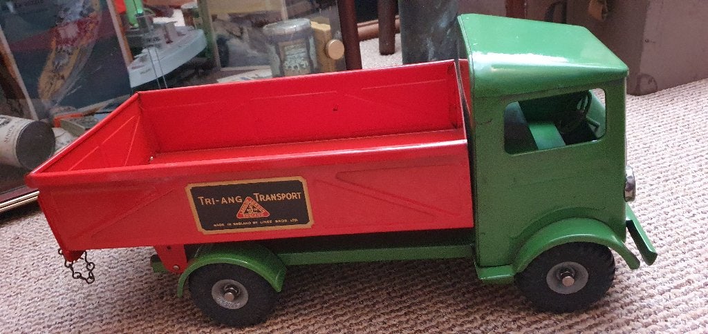 Prachtig mooie Triang Truck, Vrachtwagen, blik, Ophalen of Verzenden