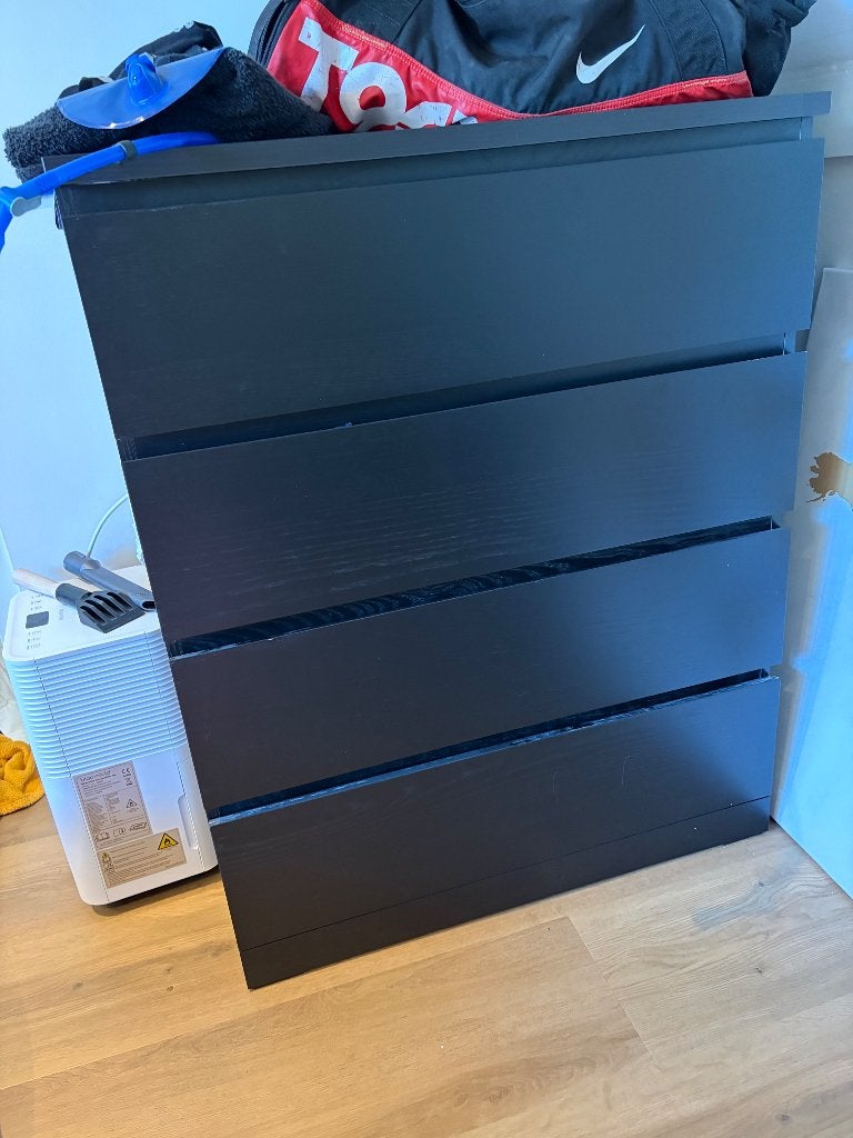 IKEA Malm, Ophalen, Gebruikt, 50 tot 100 cm, 3 of 4 laden