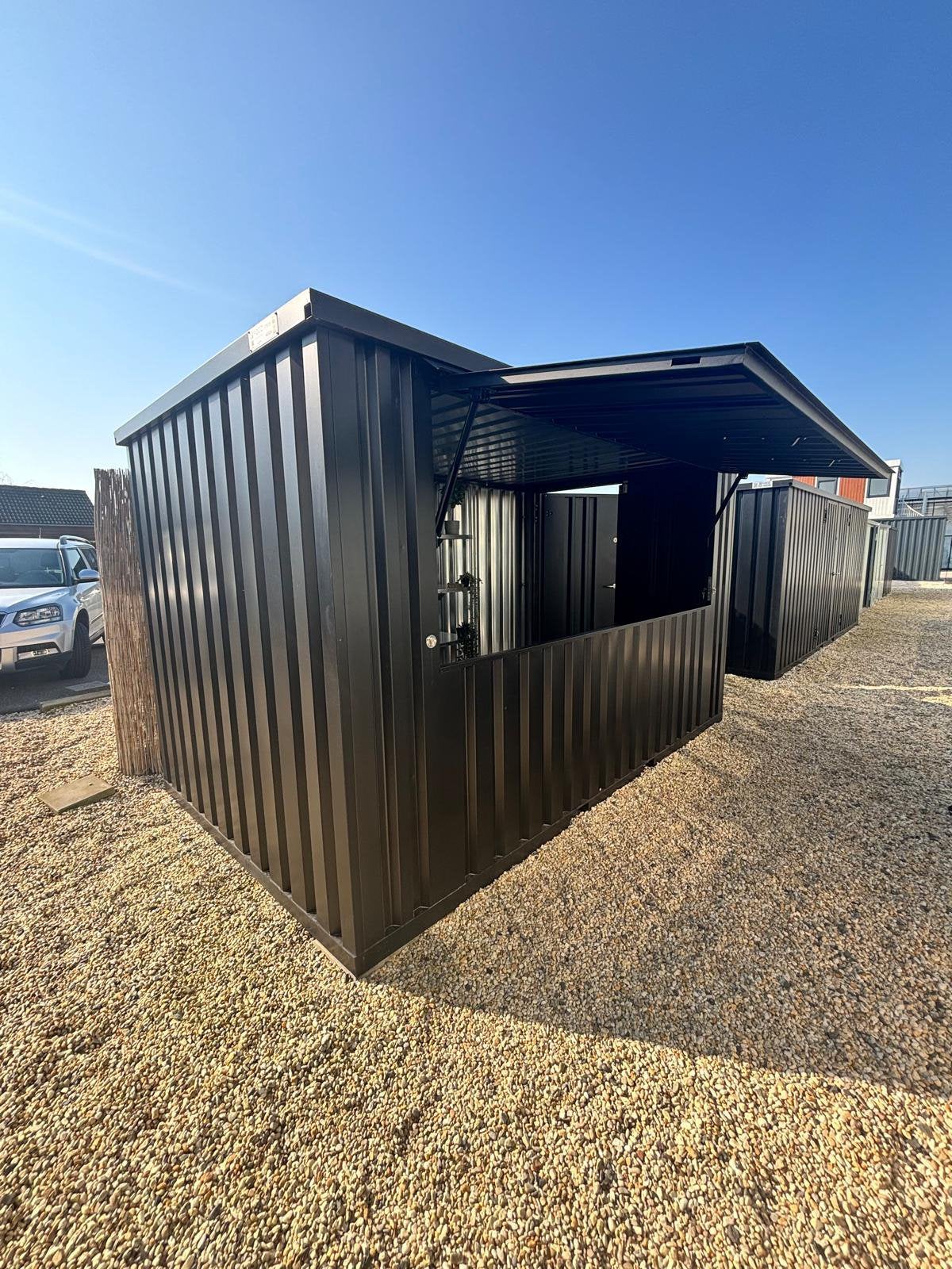 Foco bar container buitenbar mobielebar foodtruck, Ophalen, Zo goed als nieuw