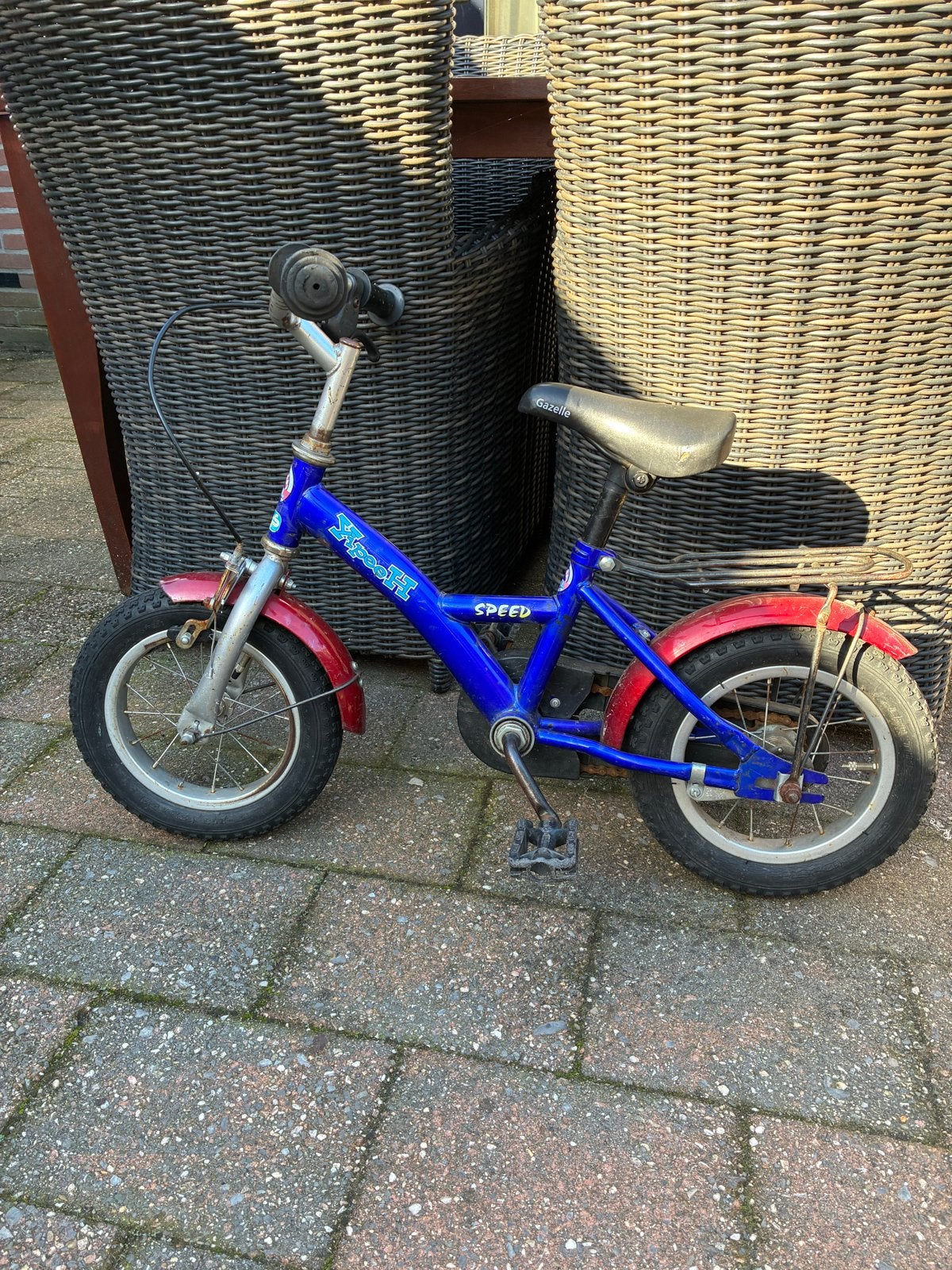 Kinderfiets 16 inch - Goed gebruikt, klaar voor ronde 2!, Ophalen, Gebruikt, Terugtraprem, 16 tot 20 inch